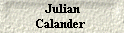  Julian
Calander 